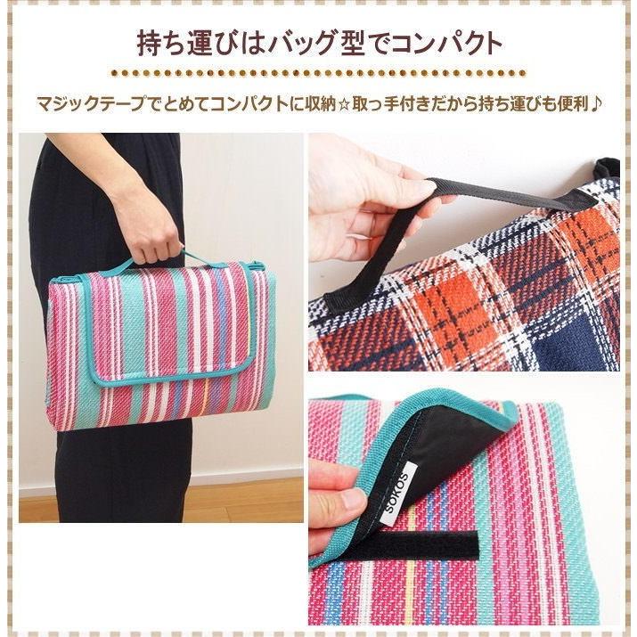 限定特価 レジャーシート ピクニック 厚手 大判 おしゃれ 平織 洗える 135×175 4人 6 |  | 20