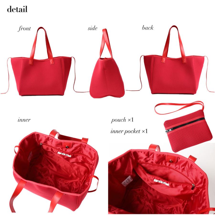 q bag paris マザーズバッグ トート バッグ ネオプレン レディース