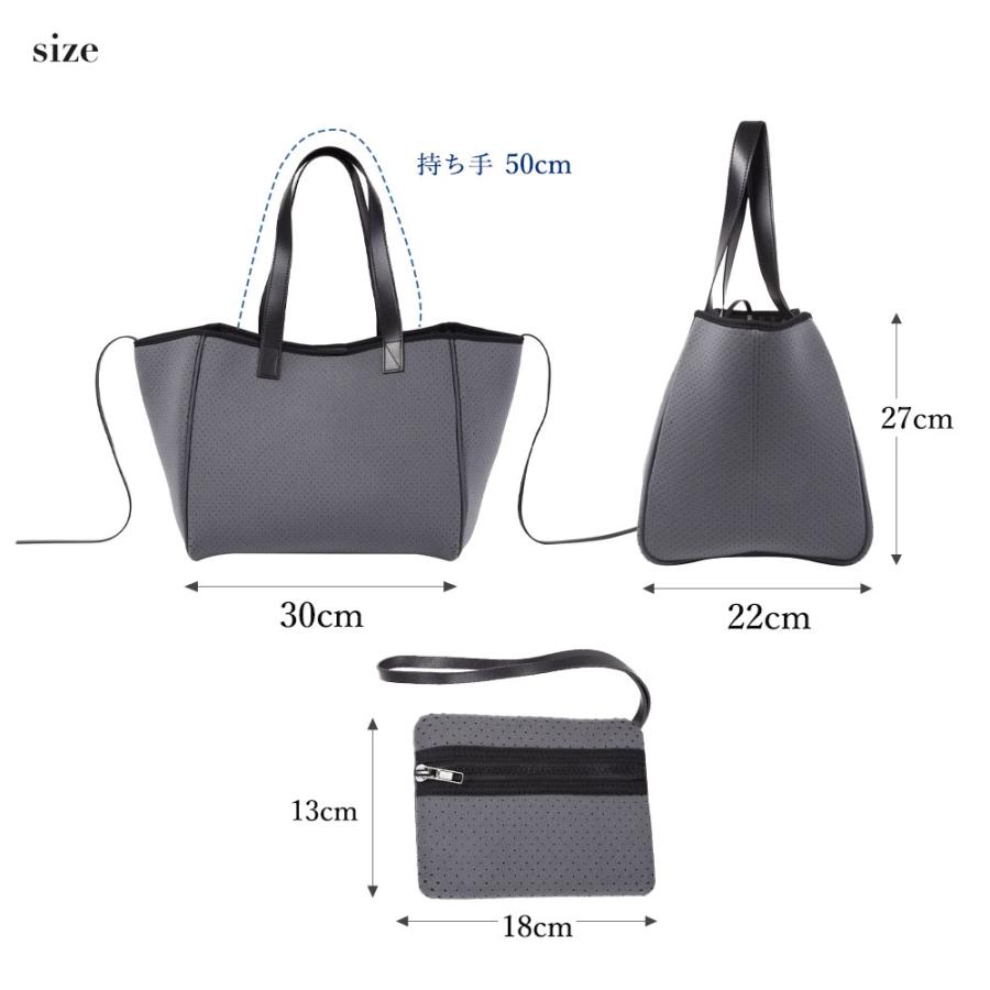 q bag paris マザーズバッグ トート バッグ ネオプレン レディース