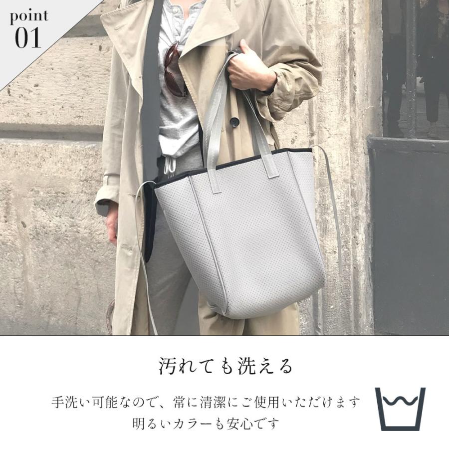 qbag paris ブラック マザーズバッグ qbag paris] ネオプレン Lサイズ