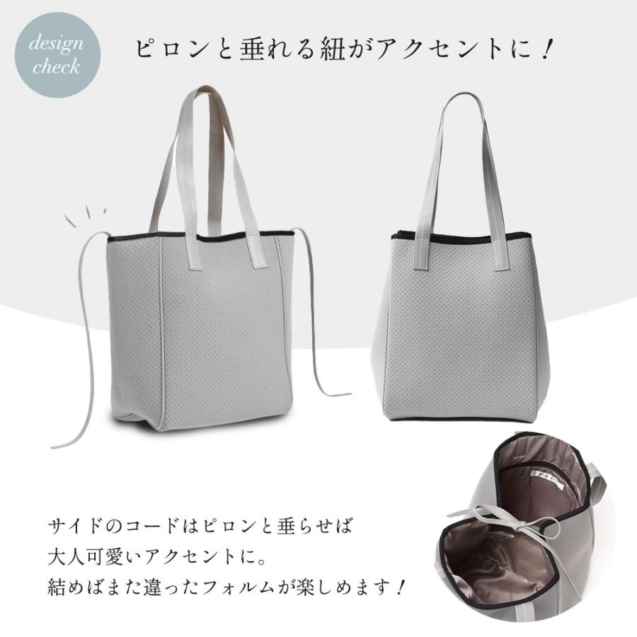 q bag paris マザーズバッグ トート 大容量 洗える ネオプレーン