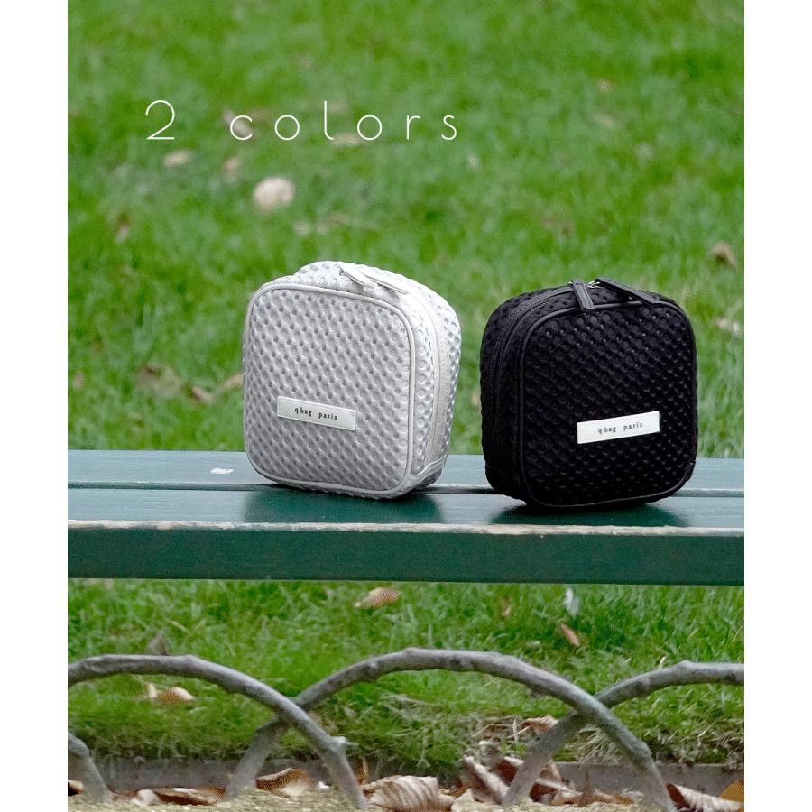 q bag paris ポーチ 洗える 小物入れ 化粧 メイク コスメ マルチ 大