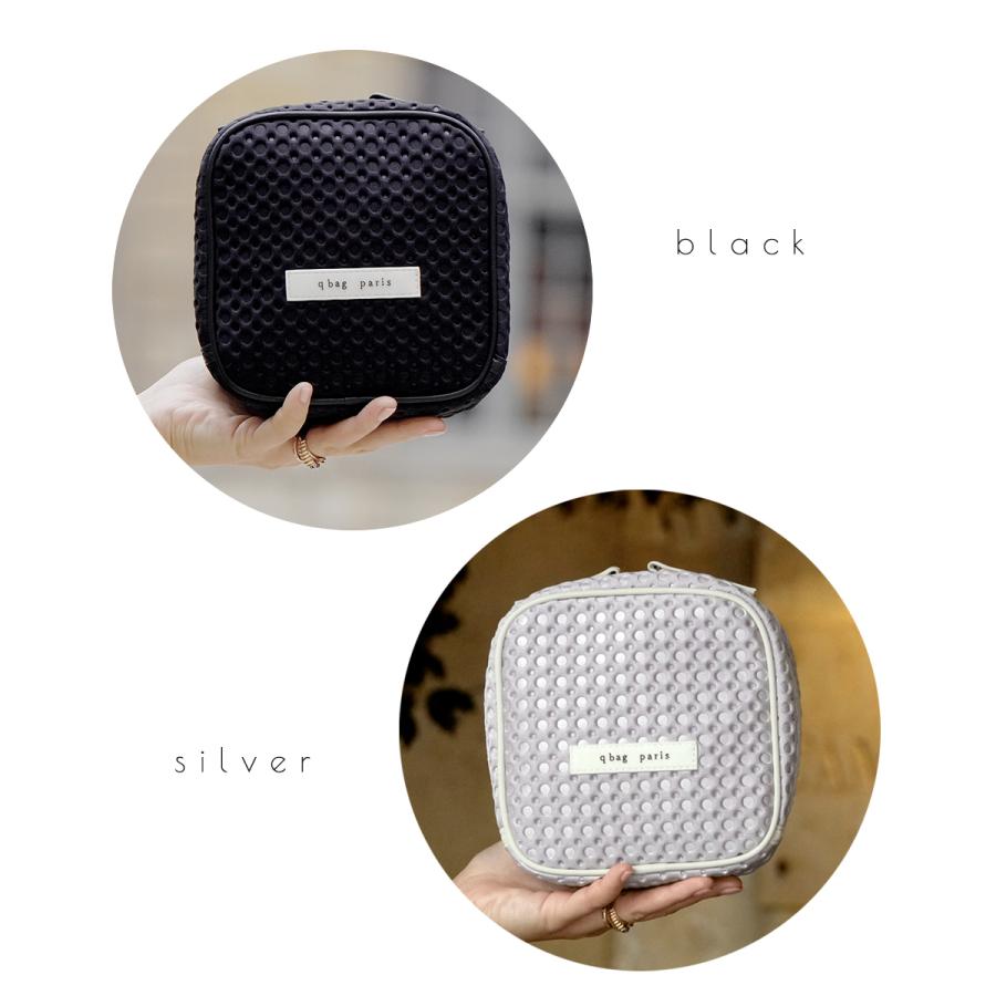 q bag paris ポーチ 洗える 小物入れ 化粧 メイク コスメ マルチ 大