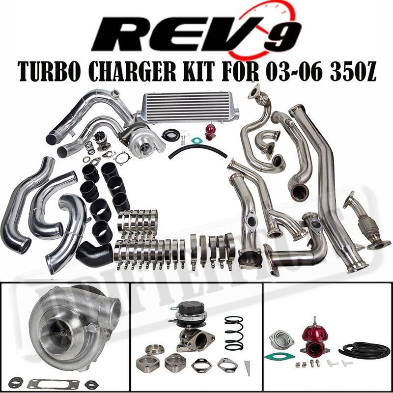 REV9 コンプリートボルトオン T3 60-1 ターボチャージャーキット 03-06