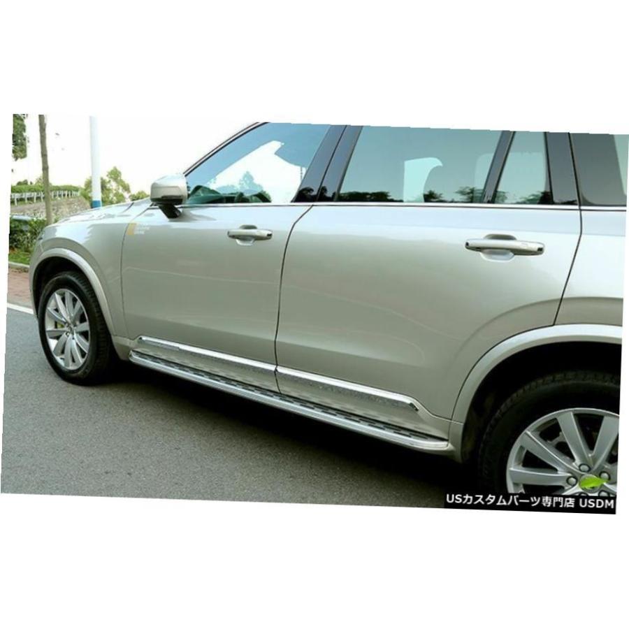 クロームメッキ ボルボXC90第2世代15-19用クロームボディサイドドア 