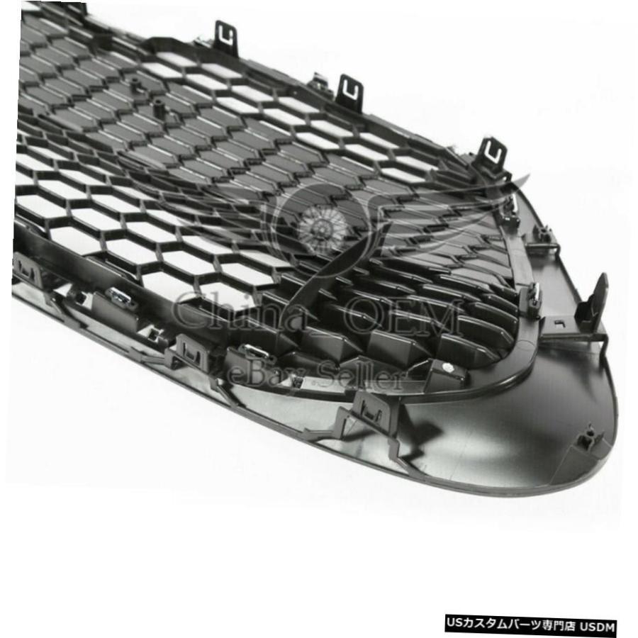 トヨタ車用 クロームグリル フロントミドルビレットグリルグリルストライプ装飾カバートリム ABS