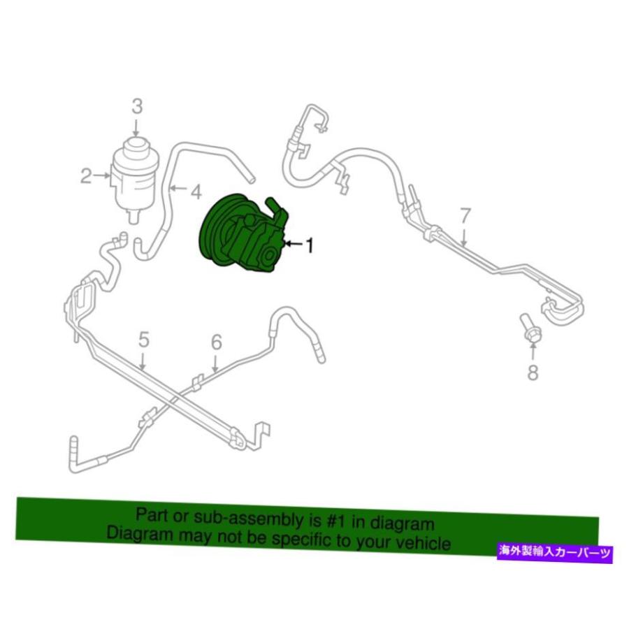 Power Steering Pump 本物のボルボパワーステアリングポンプ36000267