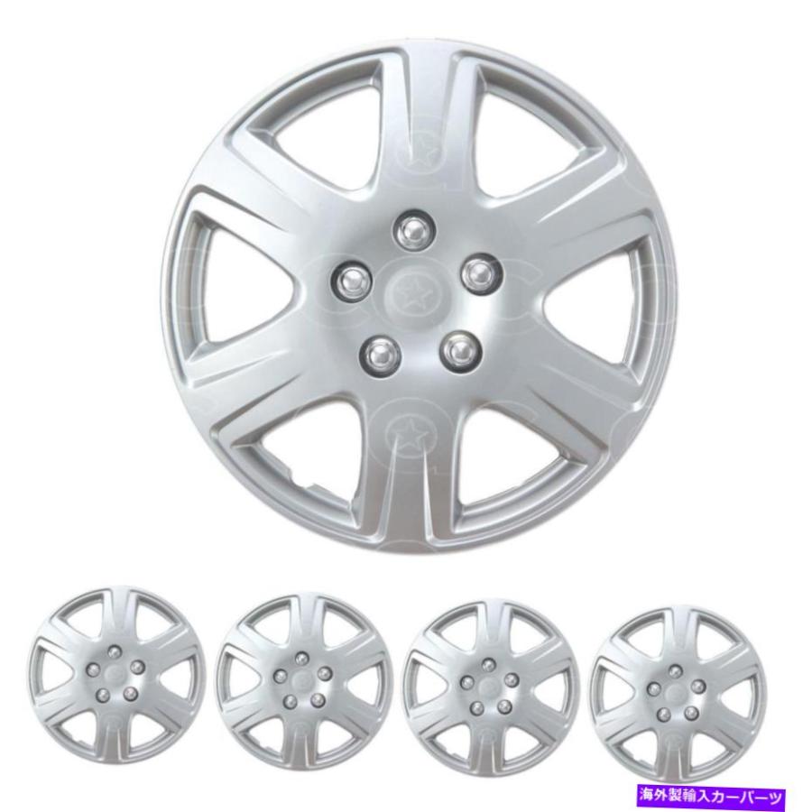 Wheel Covers Set of 4 スチールホイールOEMレプリカ用4 15