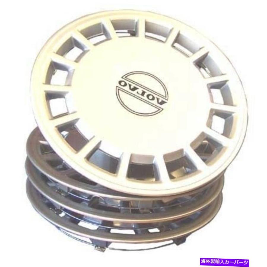 Wheel Covers Set of 4 ホイールカバーは、14インチのホイールとVOLVO 