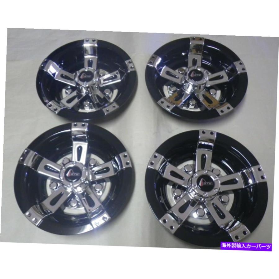 Wheel Covers Set of 4 ゴルフカートEZGOヤマハクラブカー8