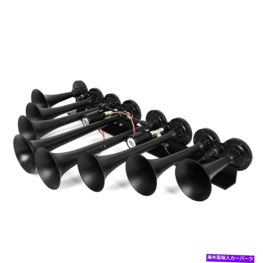 Train Horn トラック/車用トレインホーン。 8エアホーンクロムメッキ
