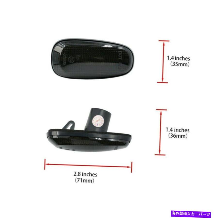 Side Marker スモークツェッペリンフェンダーサイドマーカー信号