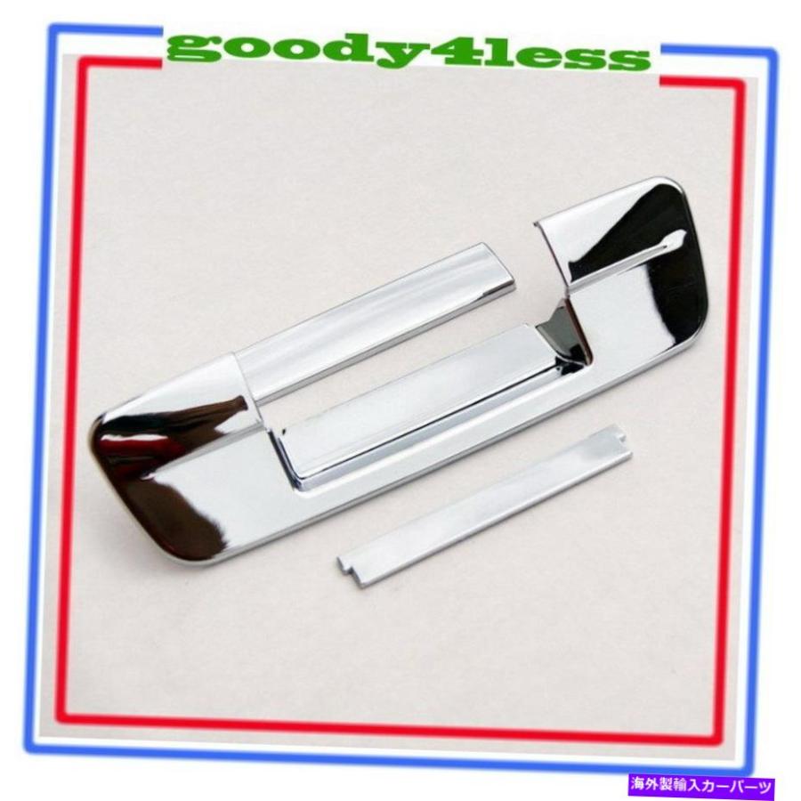 Cover Rear Trunk 9月18日のためのダッジラムピックアップトラック1500 2500クロームテールゲートハンドルカバー For