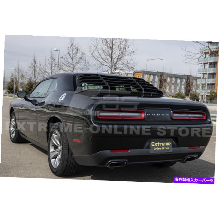 【hiro】DODGE チャージャー リア&サイドウィンドウルーバー hiro】DODGE チャージャー リア&サイドウィンドウルーバー