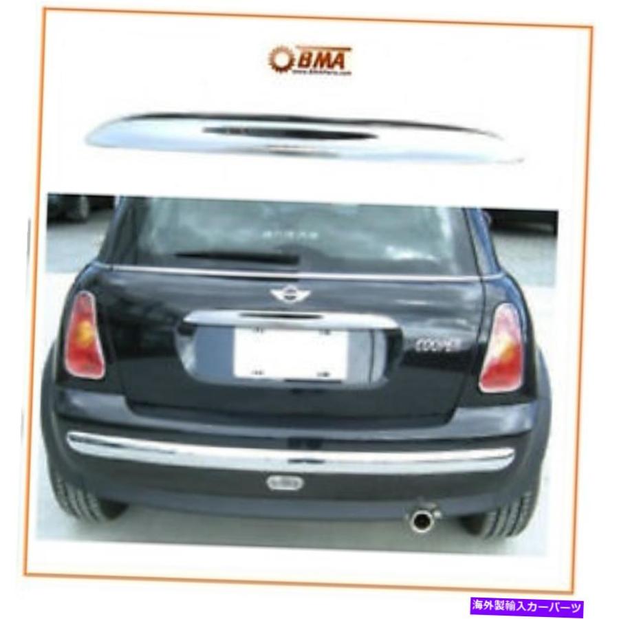 Cover Rear Trunk ミニクーパーR50 R53 0206トランクリッドクロームモールディングカバー971020 Mini