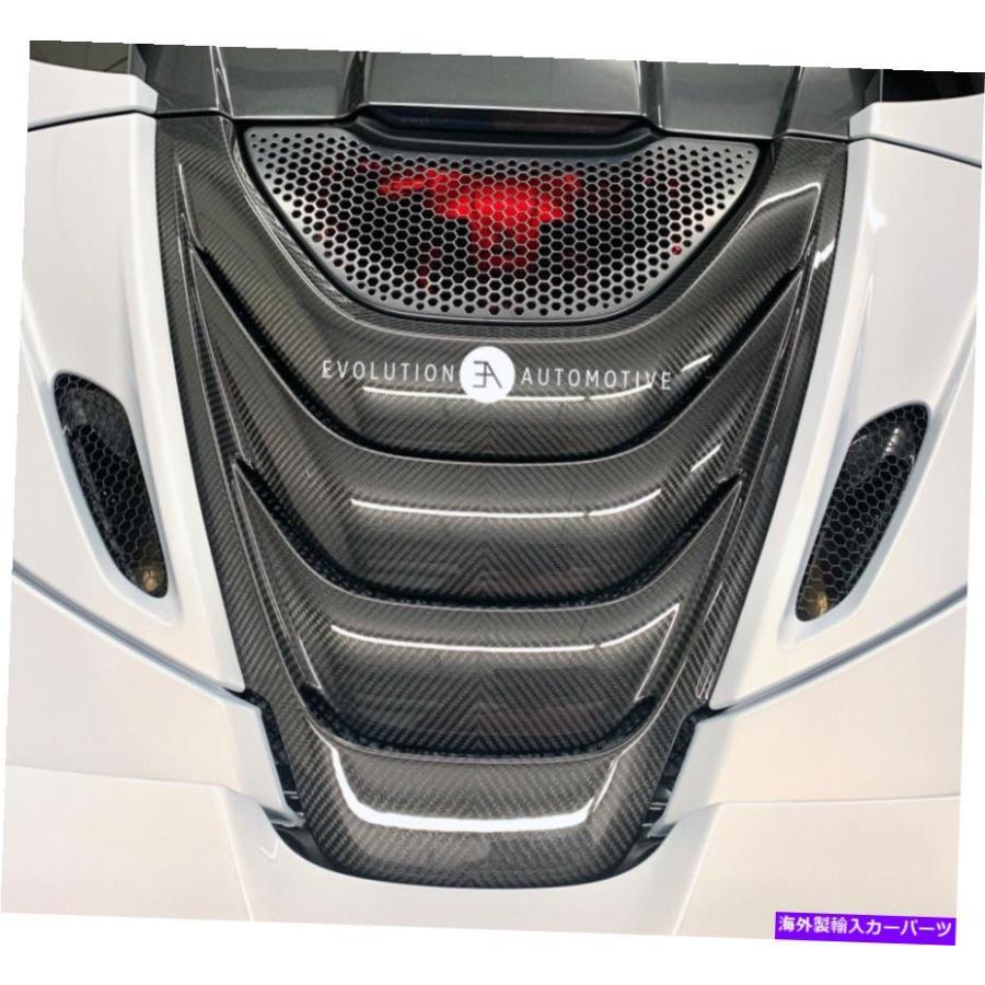 Engine Cover マクラーレン720Sスパイダー、カーボンファイバーデッキ、エンジンカバー McLaren 720S Spider