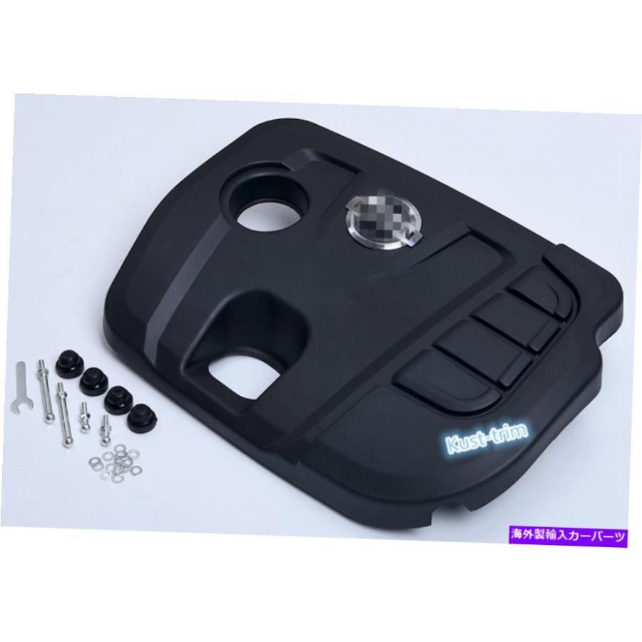 Engine Cover ABS BLACK自動車エンジンカバーボンネットフードフィット