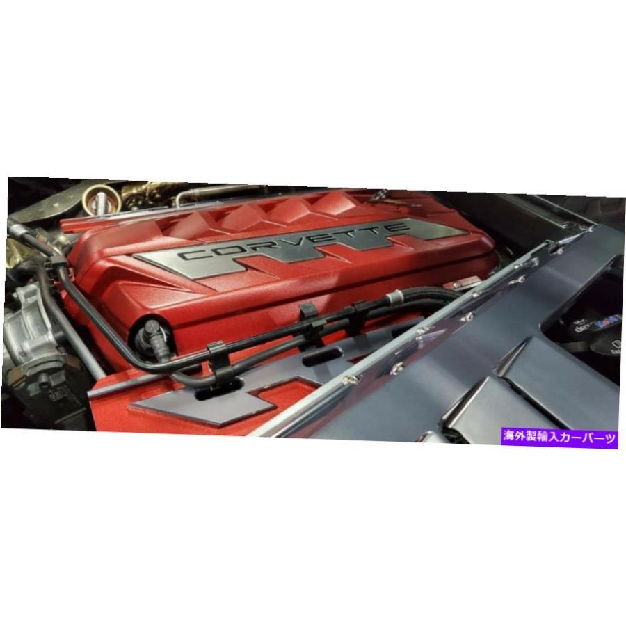Engine Cover C8コルベット2020エンジンカバーの通気孔ビレット