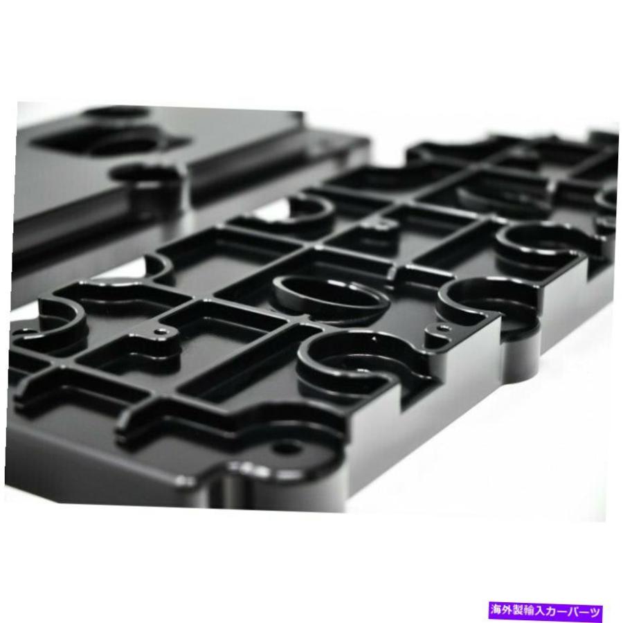 Engine Cover LNエンジニアリングビレットアルミ製ブラック