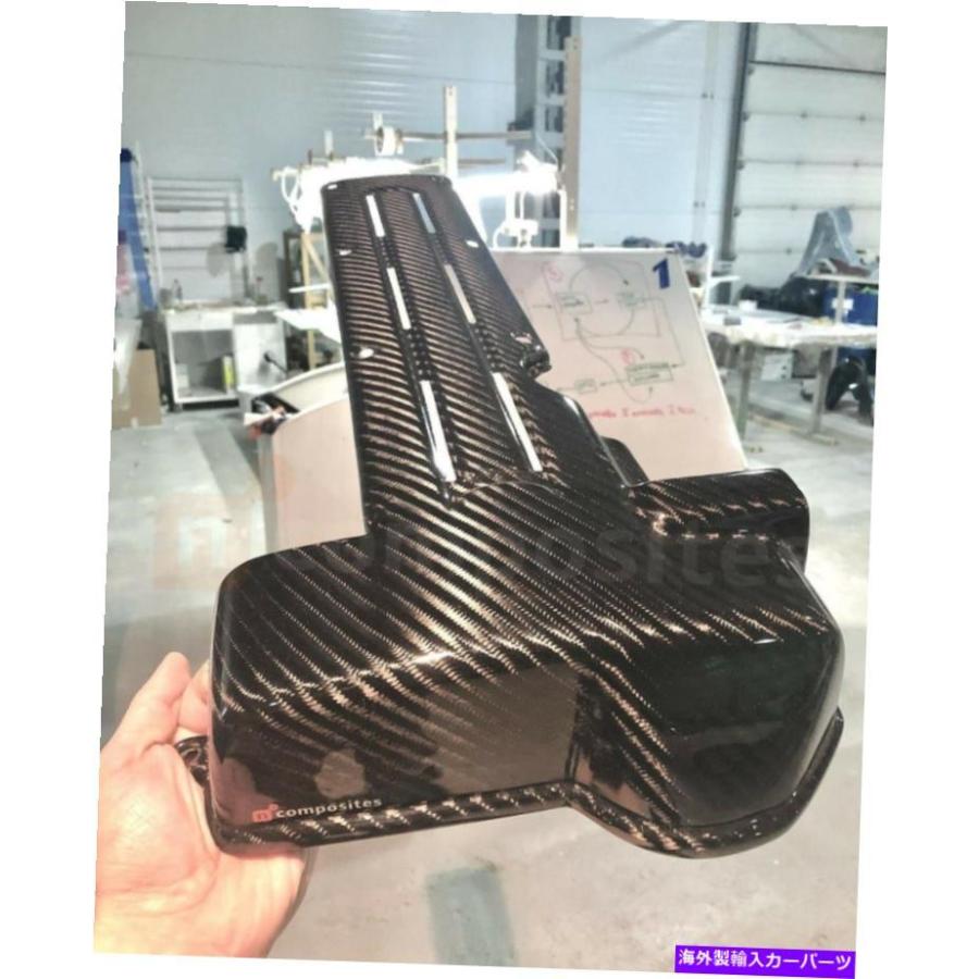 Engine Cover 2JZ-GTE VVTIマット2x2の実カーボンファイバーエンジン