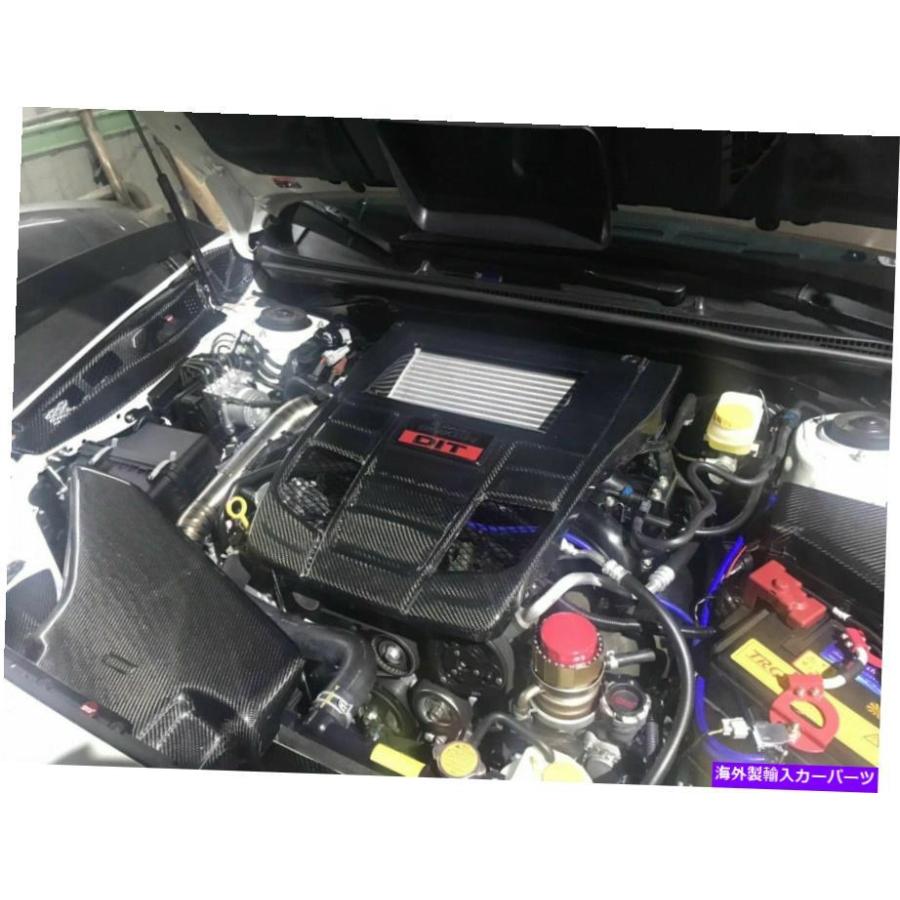 Engine Cover SUBARU WRXカーボンファイバーATの交換エンジンカバーに