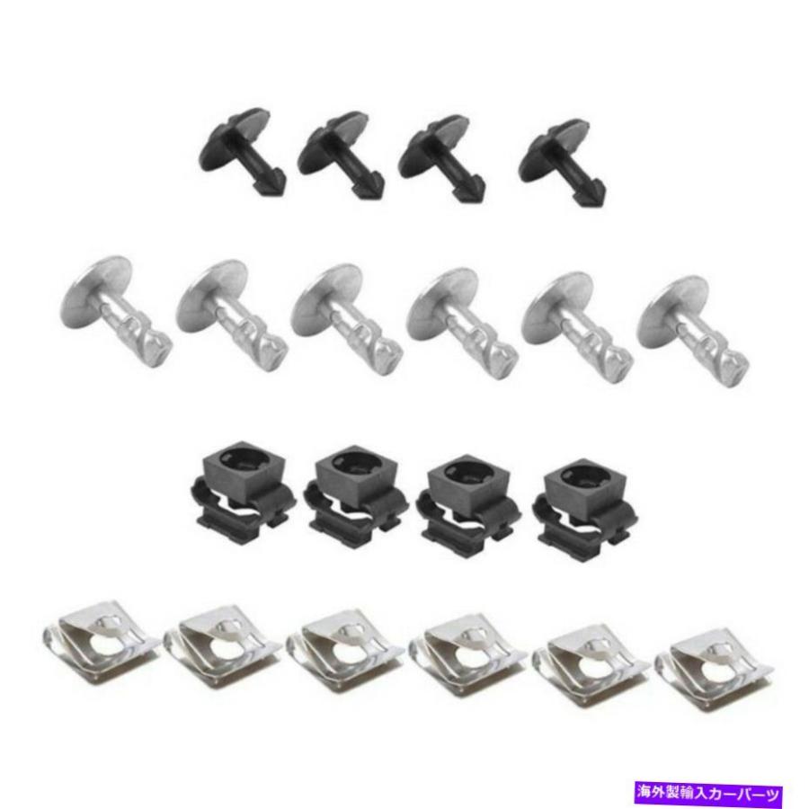 Engine Cover 20PCSカーアンダーガードエンジンアンダーカバーの固定