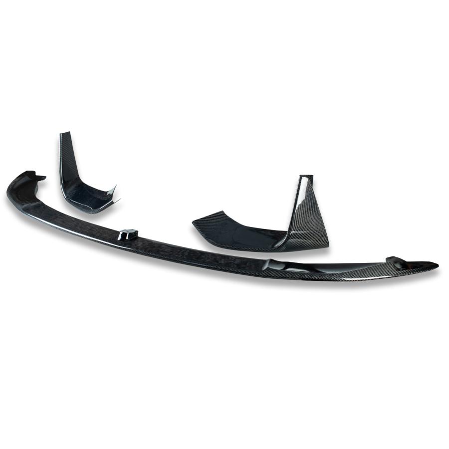 BMW用 M3 F80 M4 F82 F83 2014-2020 カーボン 3点セット フロント