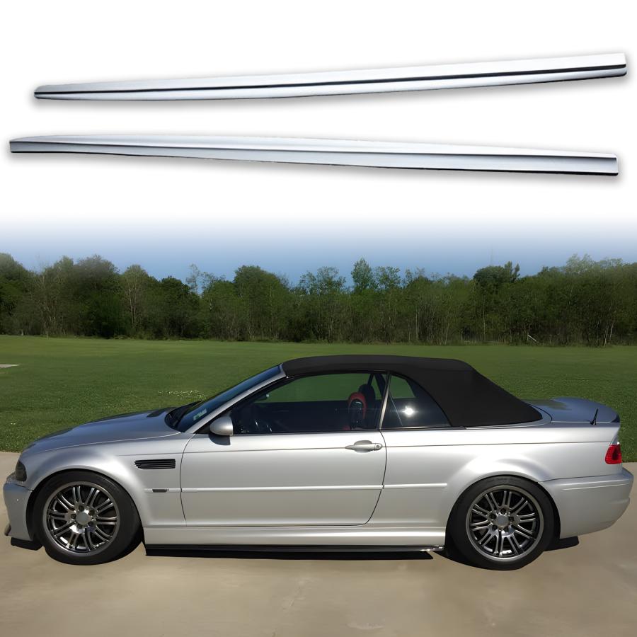 未使用  E46 M3 クーペ用 クリアテール 左右セット 純正色塗装 BMW用 3シリーズ E46 M3用 サイドスカート