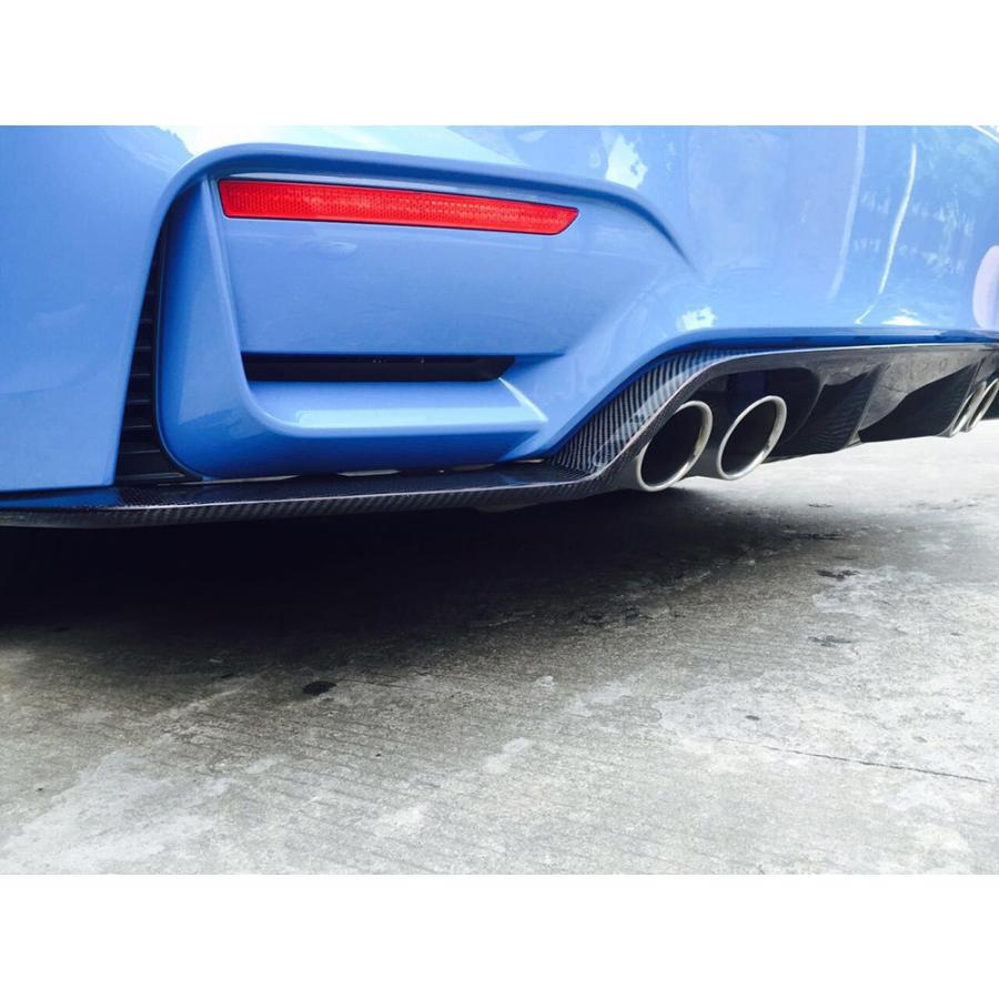 BMW用 M3 F80 M4 F82 F83 2014-2020 カーボン リア ディフューザー