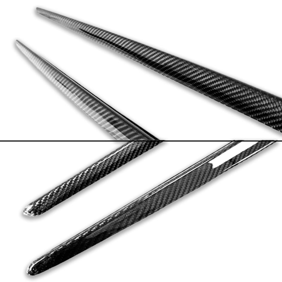 メルセデスベンツ用 Aクラス W176 A45 AMG用 ドライカーボン サイドスカート カバー パネル 左右セット 2013-2018の画像