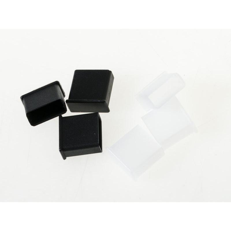 汎用 パソコン ノートパソコン USBオス 防塵 キャップカバー コネクタカバー ホコリカバー#ブラック | ブランド登録なし