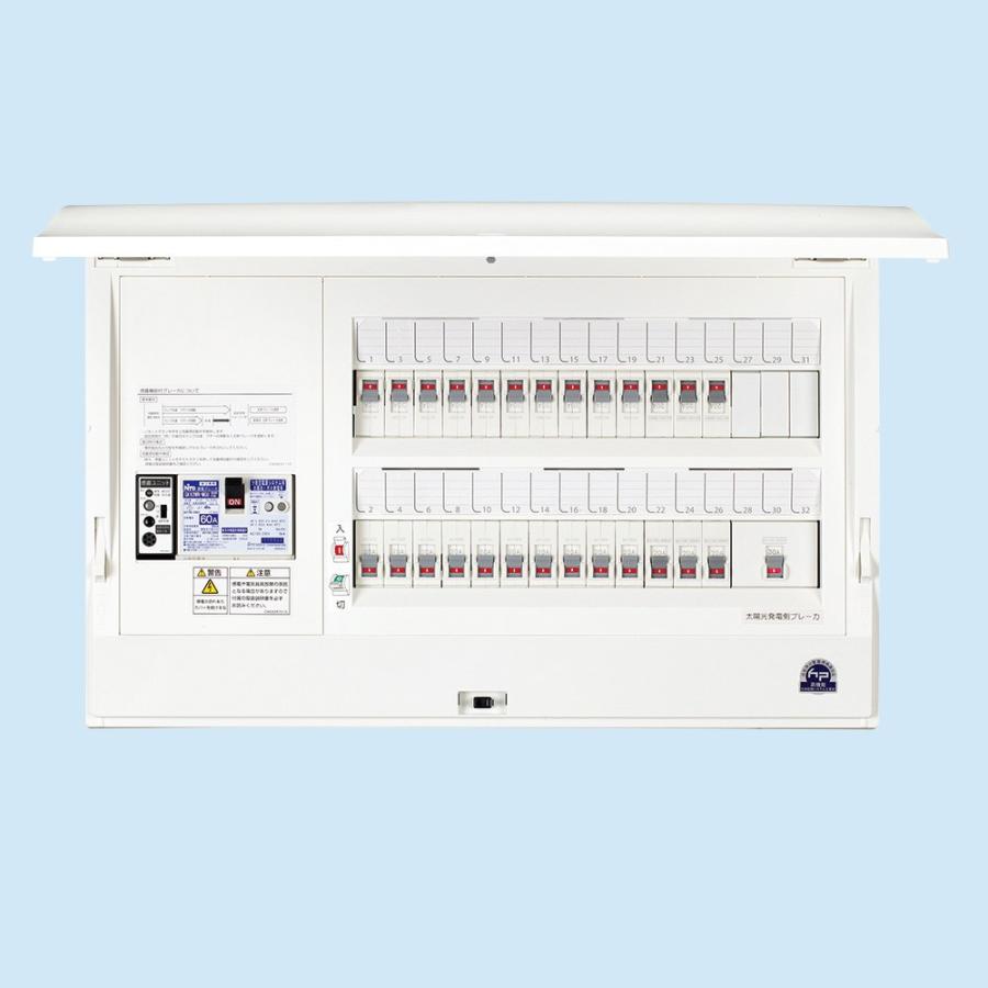 日東工業　HCD3E4-183MGS3　感震機能付＋太陽光発電システム