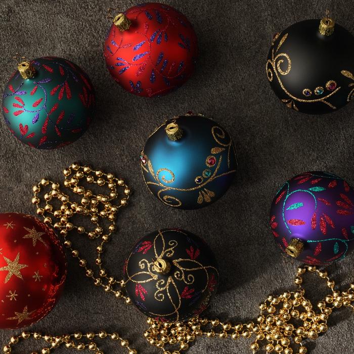 クリスマスツリー 飾り オーナメント ボール 北欧 INGE-GLAS