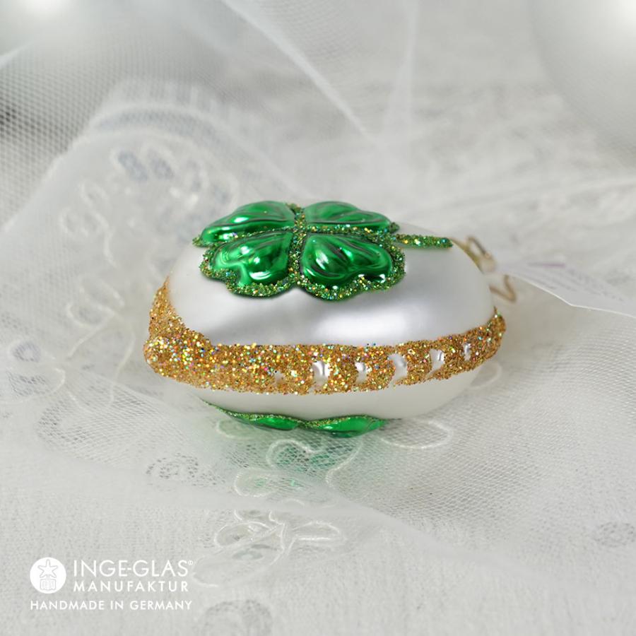 クリスマスツリー 飾り オーナメント INGE-GLAS MANUFAKTUR 四葉の