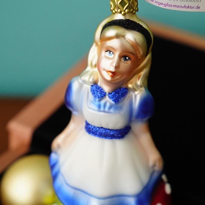 不思議な国のアリス　クリスマスオーナメント ◇時計うさぎ◇不思議の国のアリス◇オーナメント◇Gisela