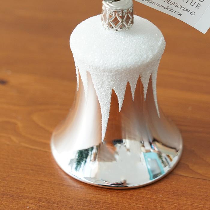 クリスマスツリー 飾り オーナメント INGE-GLAS MANUFAKTUR シルバー