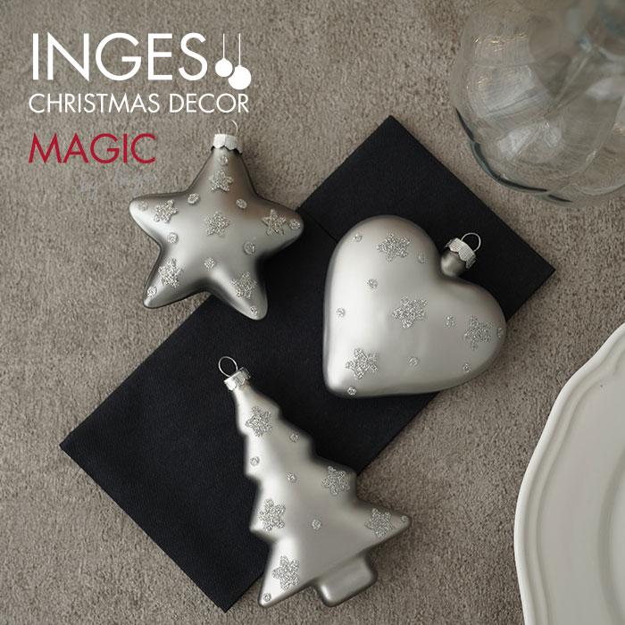 クリスマスツリー オーナメント ツリー飾り INGE-GLAS MAGIC