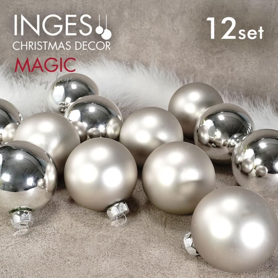 クリスマスツリー 飾り オーナメント ボール セット INGE-GLAS クリスマスツリー 飾り オーナメント ボール セット INGE-GLAS