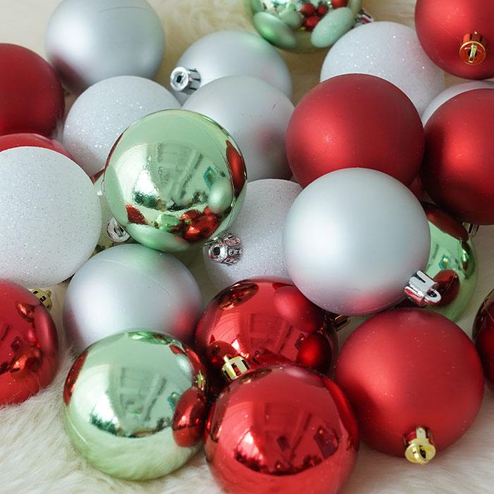 クリスマスツリー 飾り オーナメント ボール セット KAEMINGK