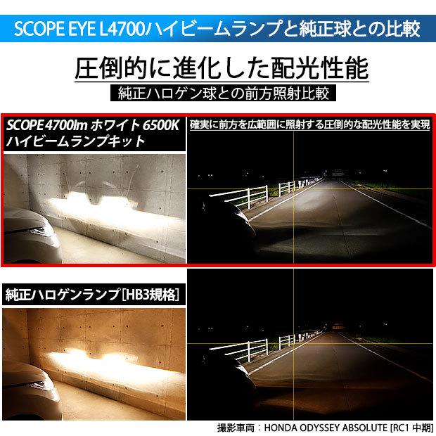 ダイハツ コペン (LA400K) 対応 LED SCOPE EYE L4700 ハイビームバルブキット 4700lm ホワイト 6500K H9 実車確認済み 17-A-1｜pika-q｜03