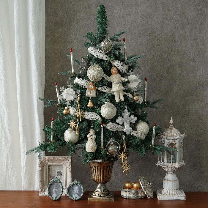 みかん様　もみの木　ガラスヴィンテージオーナメント みかん様もみの木ガラスヴィンテージオーナメント