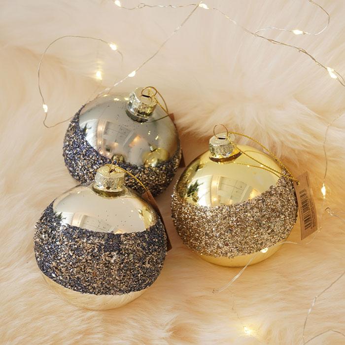 クリスマス　オーナメント　キラキラ　飾り　オーナメントボール クリスマス ツリー オーナメント ドイツ BOLTZE ボルツ ガラスボール