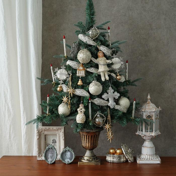 クリスマスツリー オーナメント Bethany Lowe Designs (ベサニー・ロウ・デザインズ) クリスト 雪の結晶とボールのオーナメント (TL0236)｜pika-q｜06