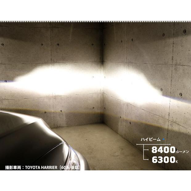 トヨタ エスティマ (50系/20系 3期) 対応 バルブ LED MONSTER L8400 ハイビームキット 8400lm ホワイト 6300K HB3 15-C-1｜pika-q｜05