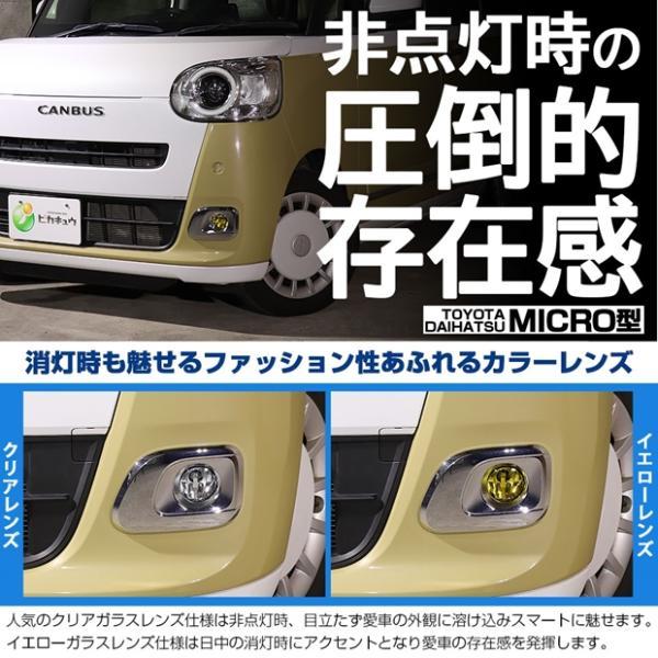 光岡 ビュートフォグランプ 左右セットAK11.K11 球交換タイプになります。 ピカキュウ ダイハツ ムーヴキャンバス (LA850S/LA860S) MICRO 対応