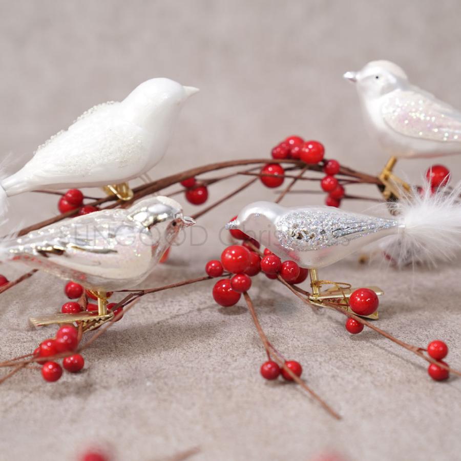 Kathewohlfahrt Beads Bird 小鳥 文鳥 白 ふわふわ かわいい オーナメント クリップ ふわもこ クリスマス小枝に乗る ビーズ 751 703 703 0 カーled専門店 ピカキュウヤフー店 通販 Yahoo ショッピング