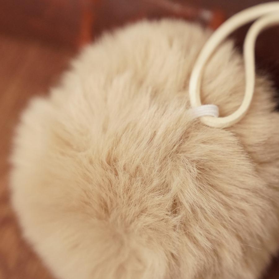 クリスマスツリー オーナメント 飾り ファーボール もこもこ ふわふわ