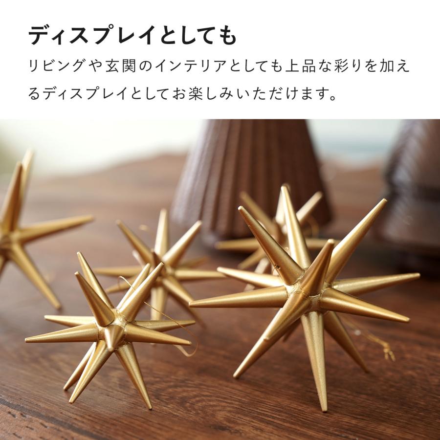 ラペールの星 10個セット クリスマスオーナメント 星 立体 クリスマス