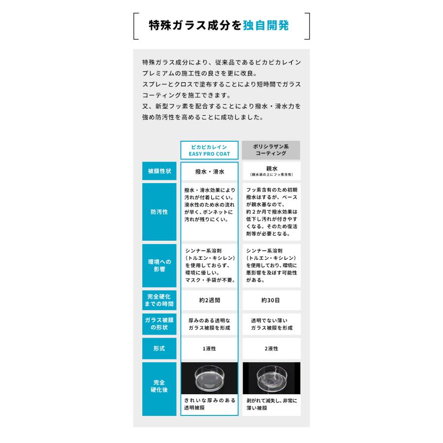 ピカピカレイン 【今だけ25%OFF♪】車 ガラスコーティング