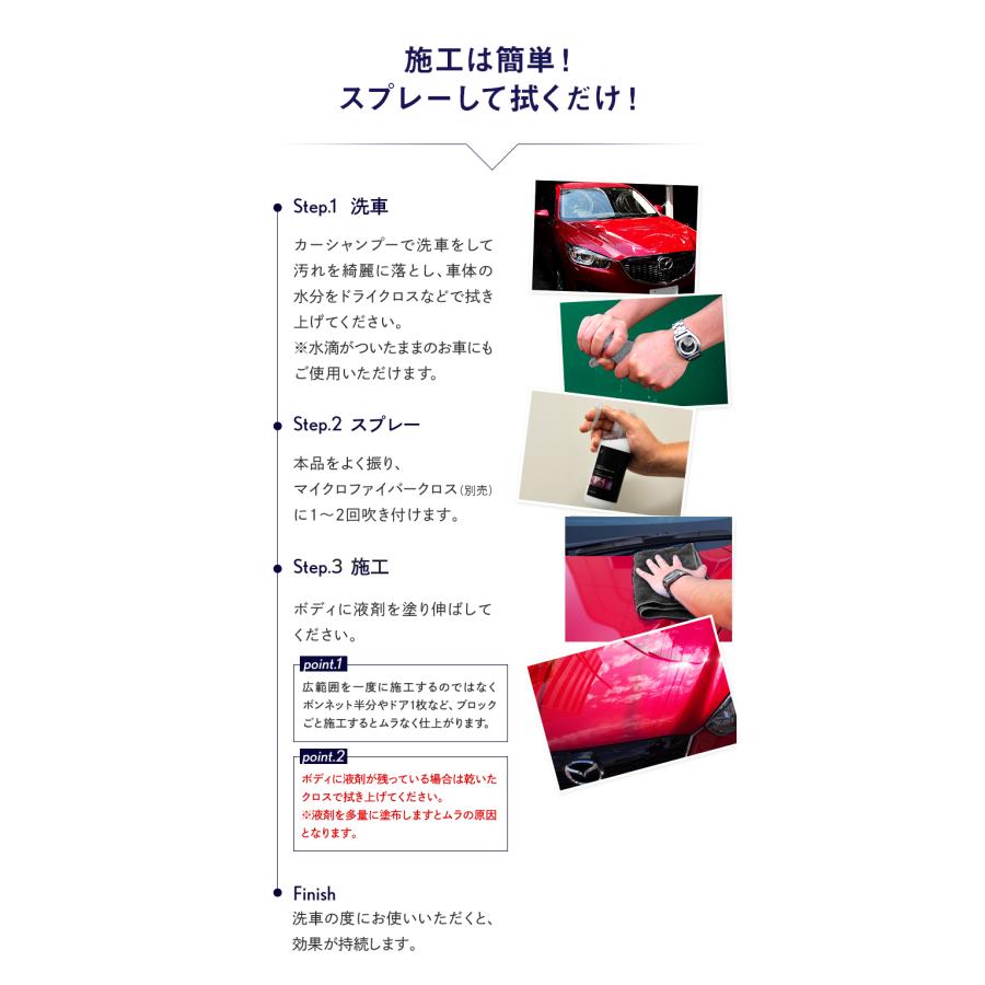 ピカピカレイン メンテナンス コーティング剤 洗車 艶 業務用 光沢 超